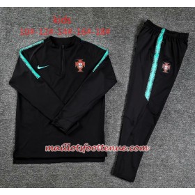 Portugal Enfant Ensemble Sweat d'entrainement Noir 2018/2019